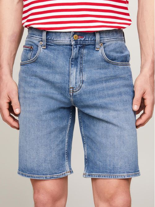 Short denim Brooklyn desteñido