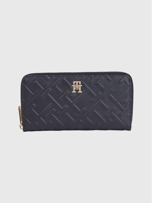 Billetera Iconic grande con zipper