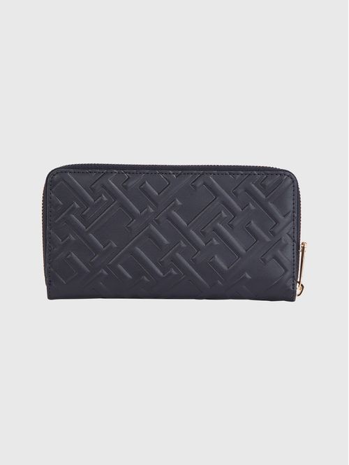 Billetera Iconic grande con zipper