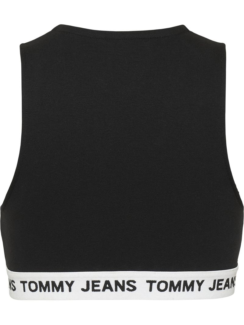 Crop-top-con-banda-inferior-distintiva