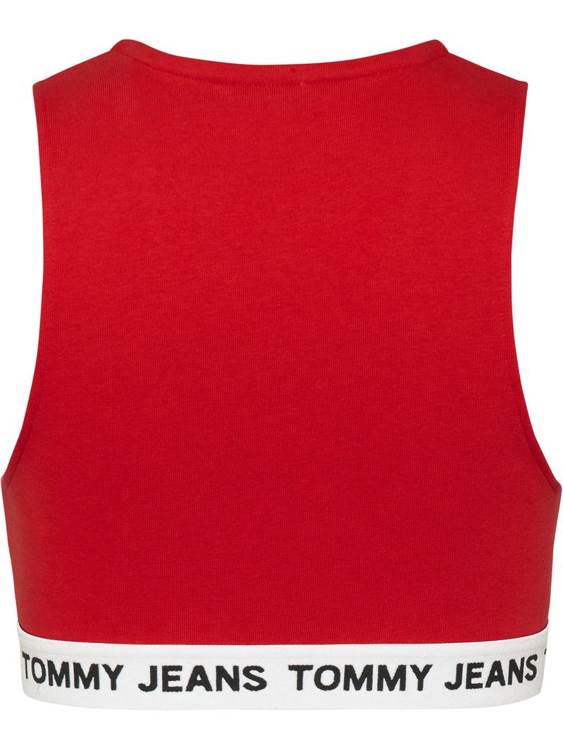 Crop-top-con-banda-inferior-distintiva