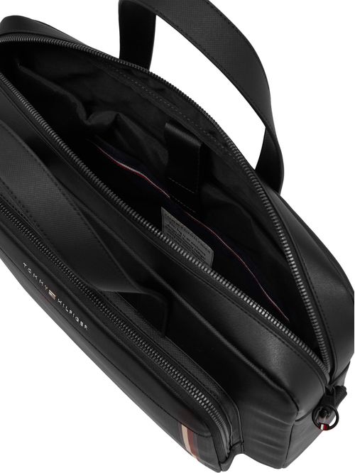 Maletín fino para portátil en piqué