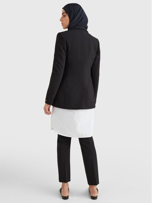 Americana sencilla de corte regular