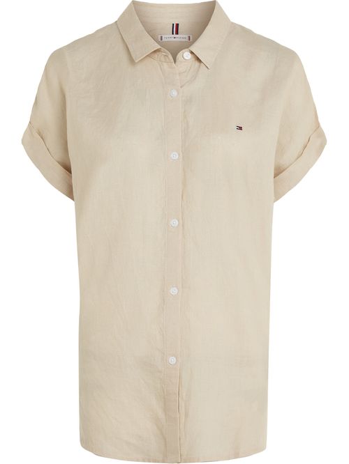 Camisa de manga corta y corte regular