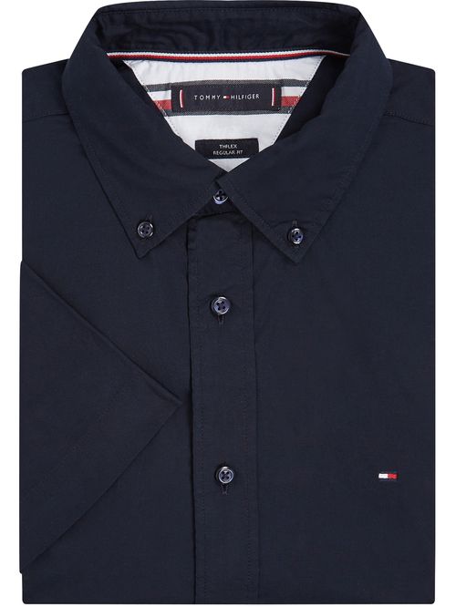 Camisa de popelín flexible regular