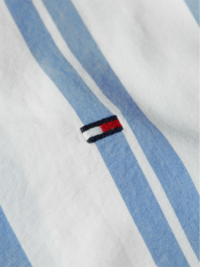 Camisa-de-rayas-en-algodon-organico-con-logo