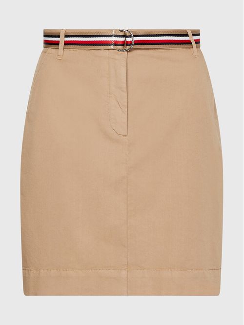 Minifalda con faja distintivo