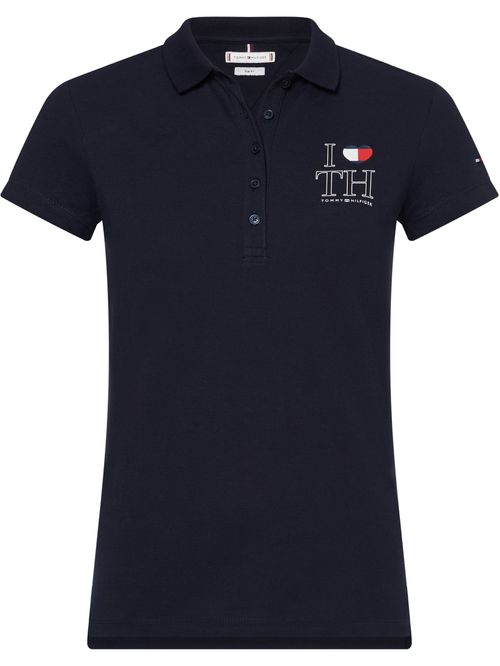 Polo slim I love TH