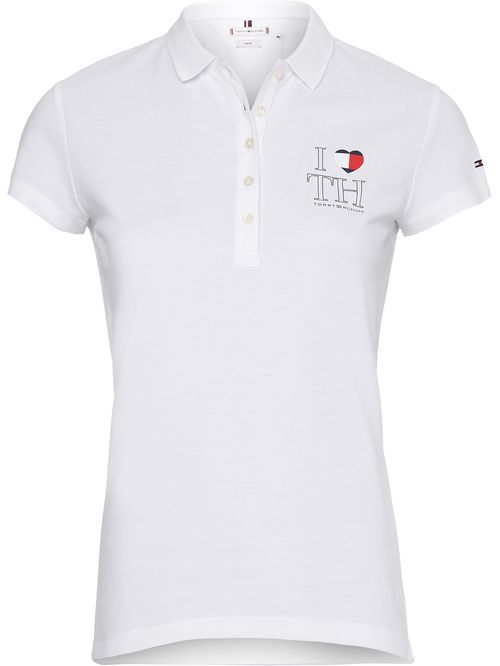 Polo slim I love TH