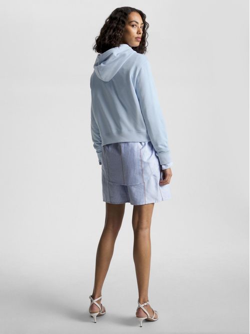 Sudadera con logo de efecto escarchado