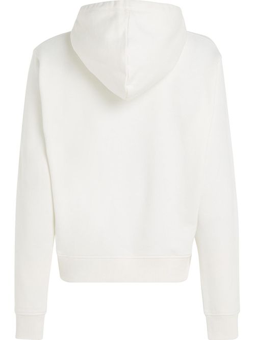 Sudadera con logo de efecto escarchado