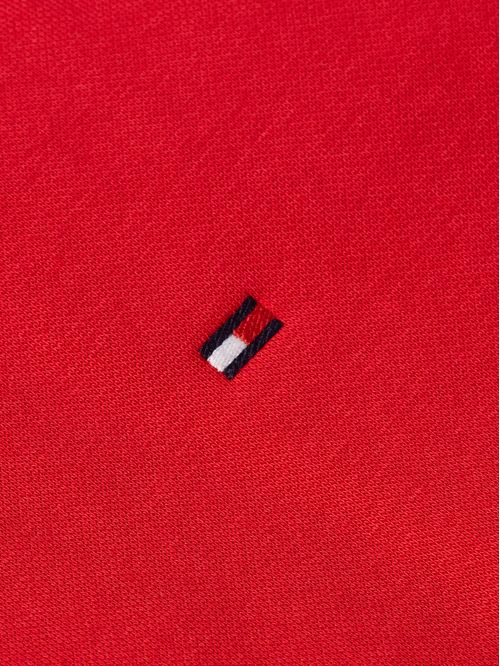 Sudadera de cuello redondo con logo bordado