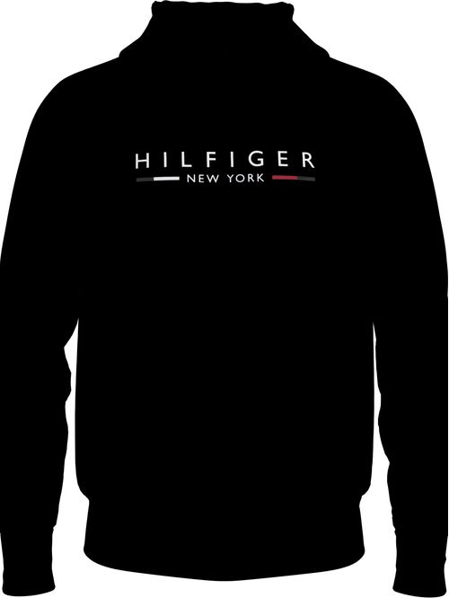 Sudadera de felpa flexible con gorro y logo