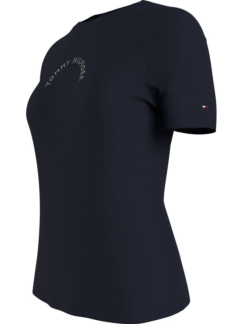T-shirt-con-logo-grafico-de-corte-slim