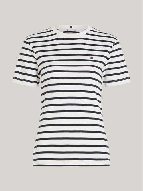 T-shirt de cuello redondo con corte slim