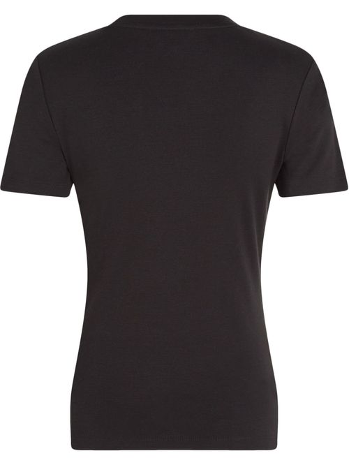 T-shirt de cuello redondo con corte slim
