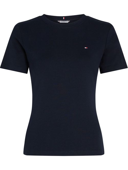 T-shirt de cuello redondo con corte slim