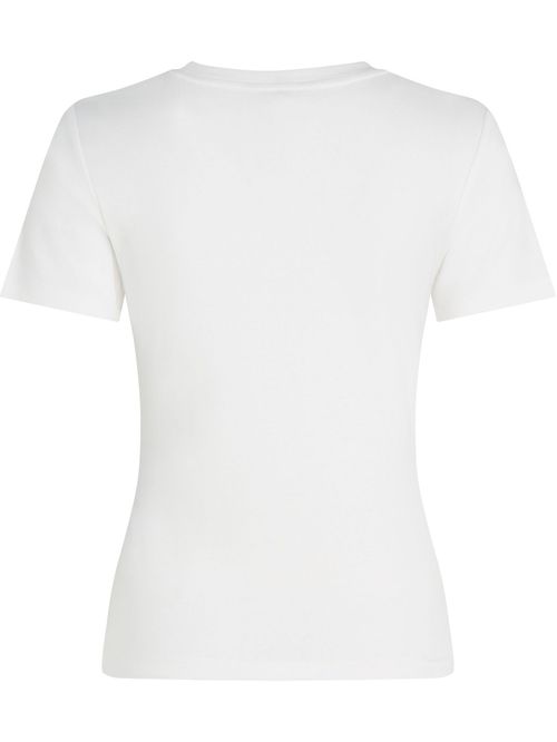 T-shirt de cuello redondo con corte slim