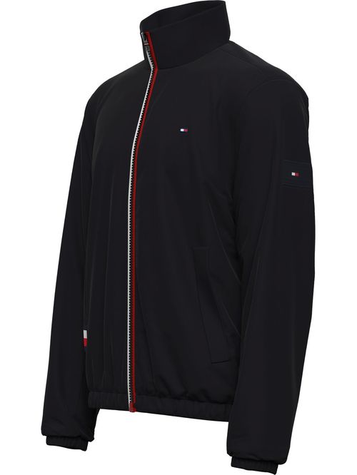 Jacket con Cierre con zipper y logo