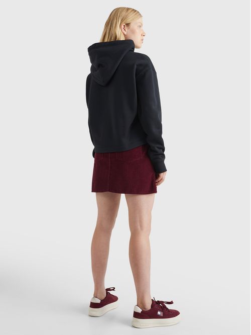 Sudadera essential amplia con gorro y logo