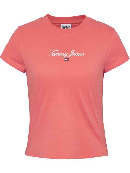 T-shirt Essential slim de punto con logo