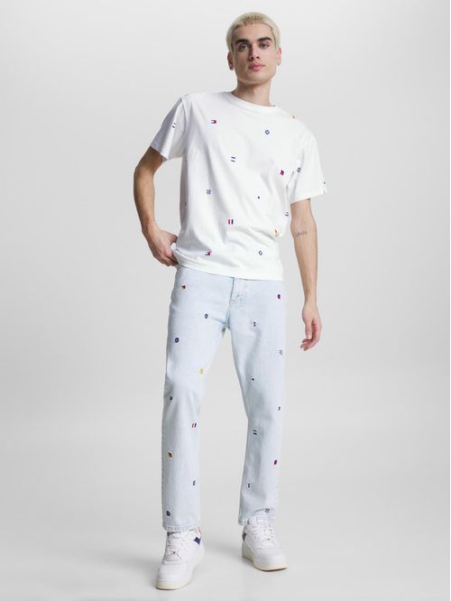 Camisa Archive de corte amplio con bordado