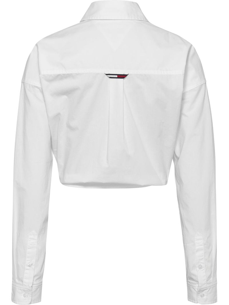 Camisa-cropped-de-popelin-con-nudo