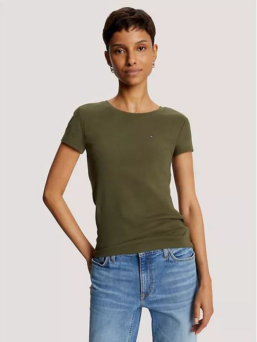 T-shirt cuello redondo con logo
