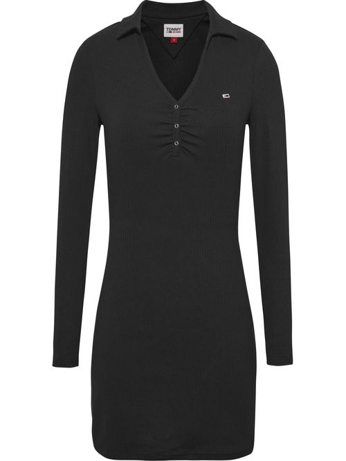 Vestido tipo polo con logo