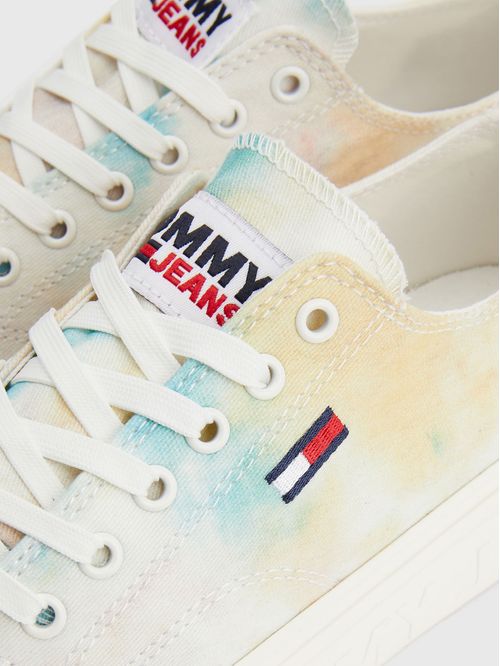 ZAPATILLAS DEPORTIVAS DE LONA CON PLATAFORMA