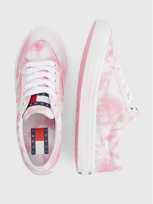 ZAPATILLAS DEPORTIVAS BAJAS DESTEÑIDAS