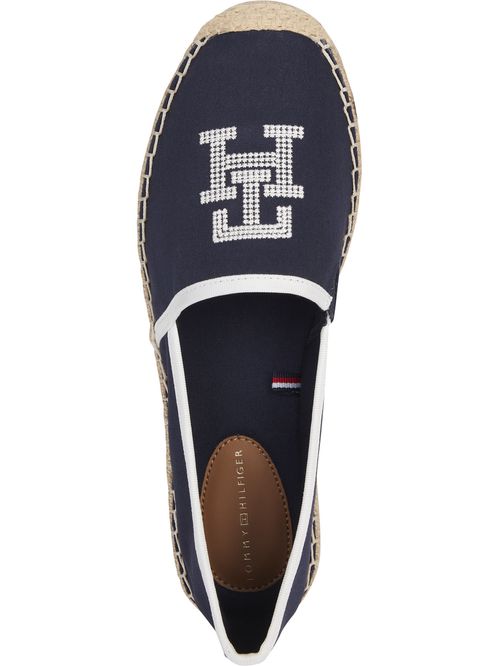 Alpargatas con ribetes a contraste