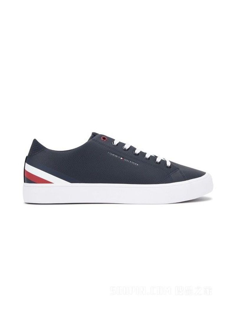 Tenis-de-cordones-con-cinta-distintiva
