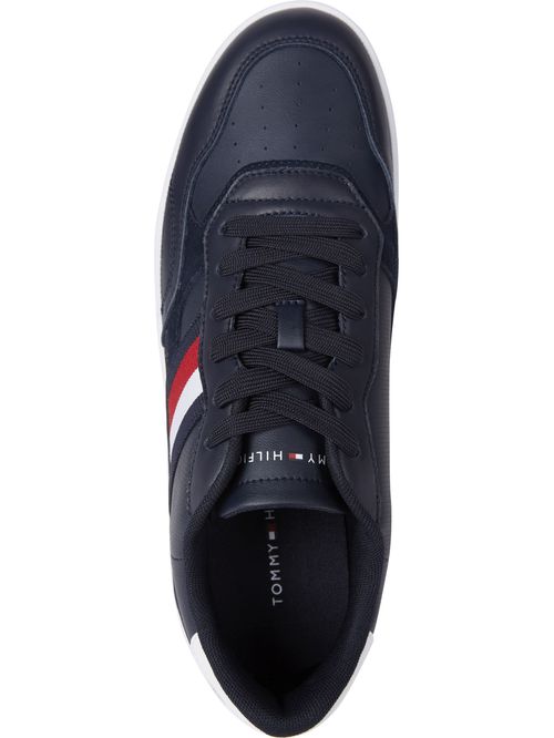 Tenis retro de cuero con suela cupsole