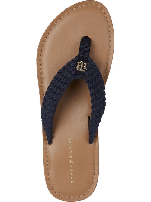 CHANCLETAS CON PLANTILLA DE PIEL