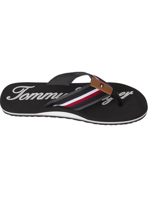 SANDALIA DE PLAYA CON LOGO