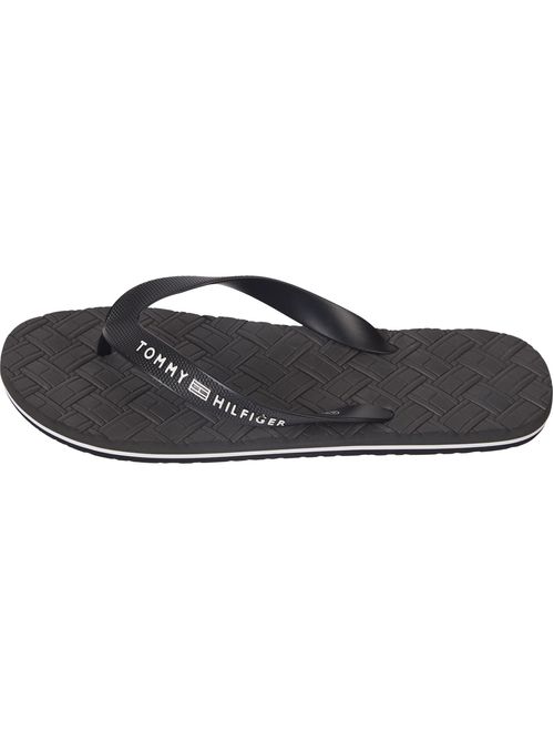 CHANCLETAS CON LOGO BORDADO