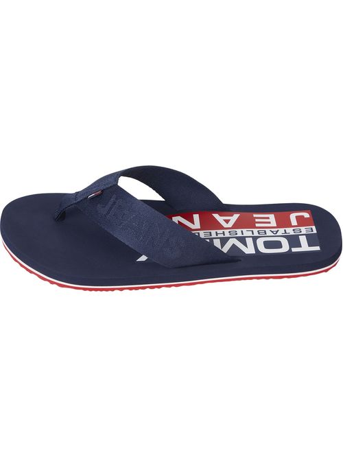 CHANCLETAS CON LOGO BORDADO