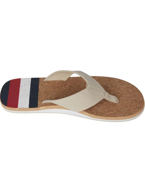 Chancleta de corcho y tela