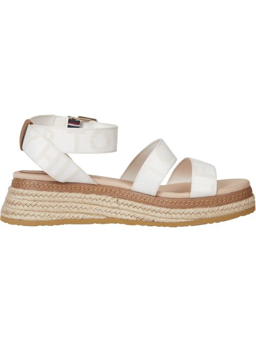 SANDALIAS CON CUÑA DE ESPARTO