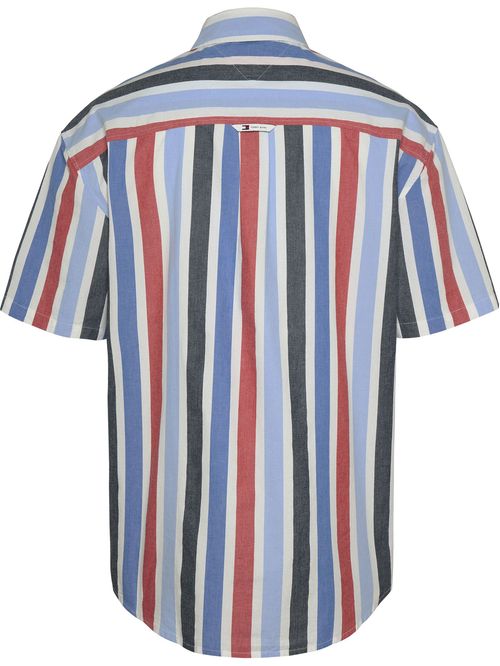 Camisa de rayas manga corta