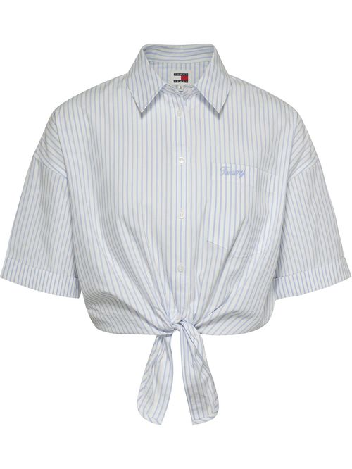 Camisa cropped de rayas