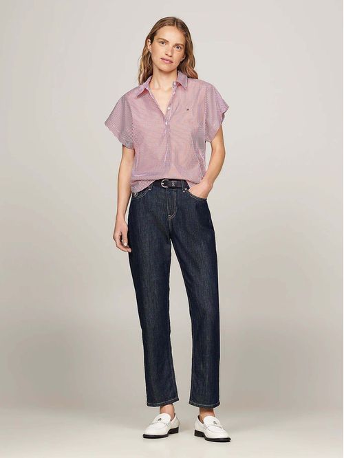 Camisa de manga corta con rayas Ithaca