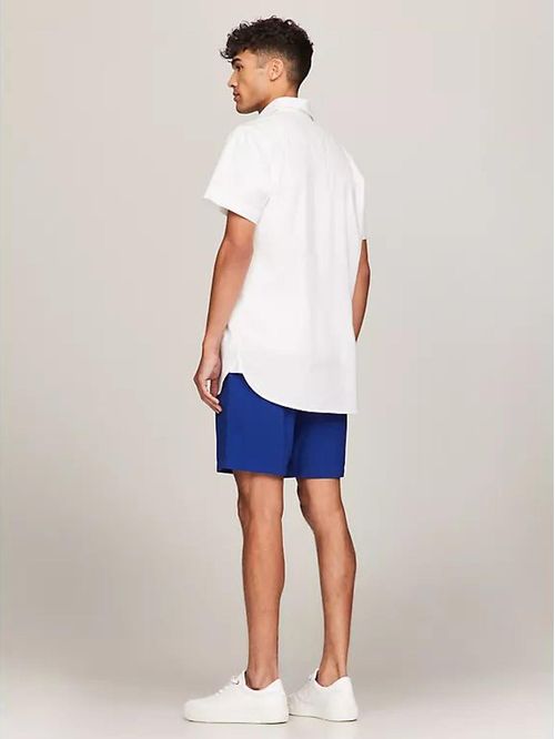 Camisa flex poplin con logo