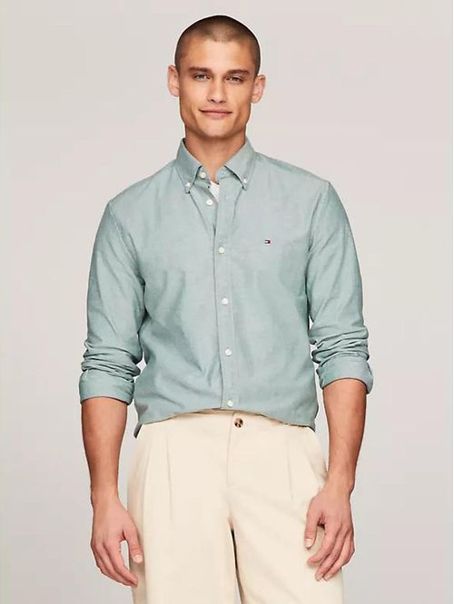 Camisa oxford de corte regular
