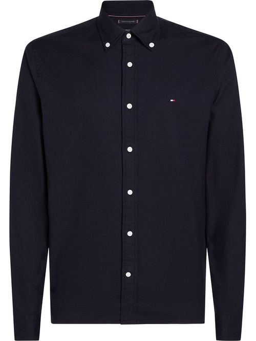 Camisa regular con logo bordado