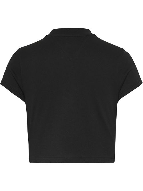 Camiseta cropped essential