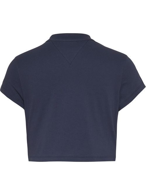 Camiseta cropped essential