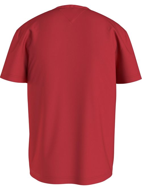 Camiseta regular con parche bordado