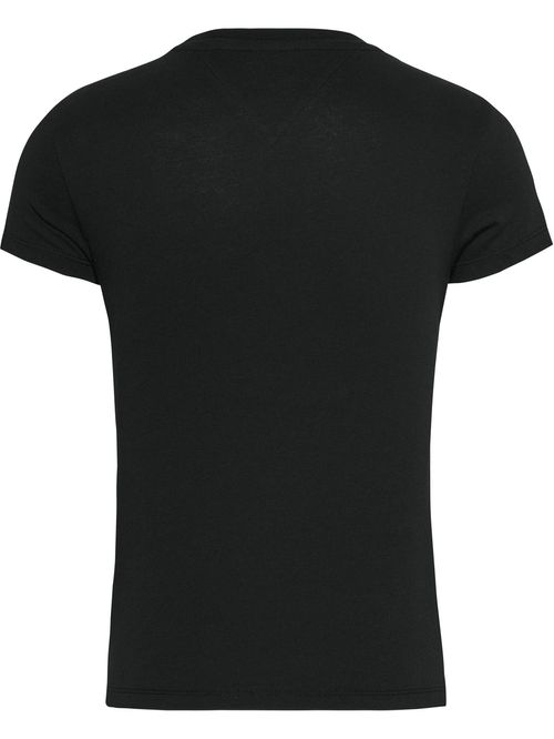 Camiseta slim essential con logo